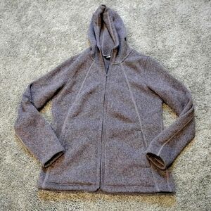 Women's The North Face Purple Full Zip Hoodie Sz Large
